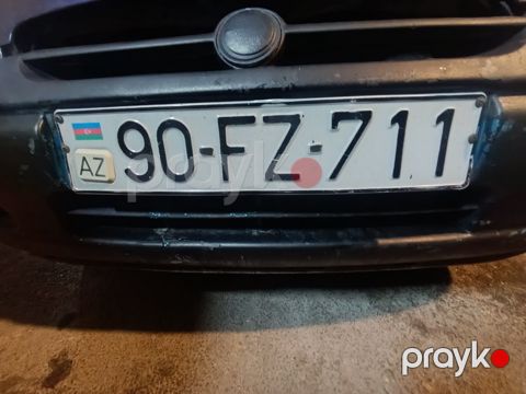 Avtomobil qeydiyyat nişanı - 90-FZ-711 — Bakı