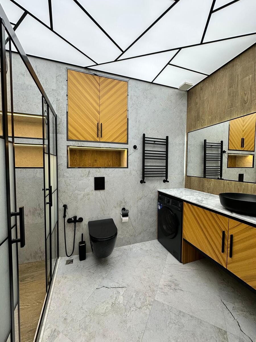 İcarəyə verilir 2 otaqlı yeni tikili 80 m² — Mənzil, Bakı (8)