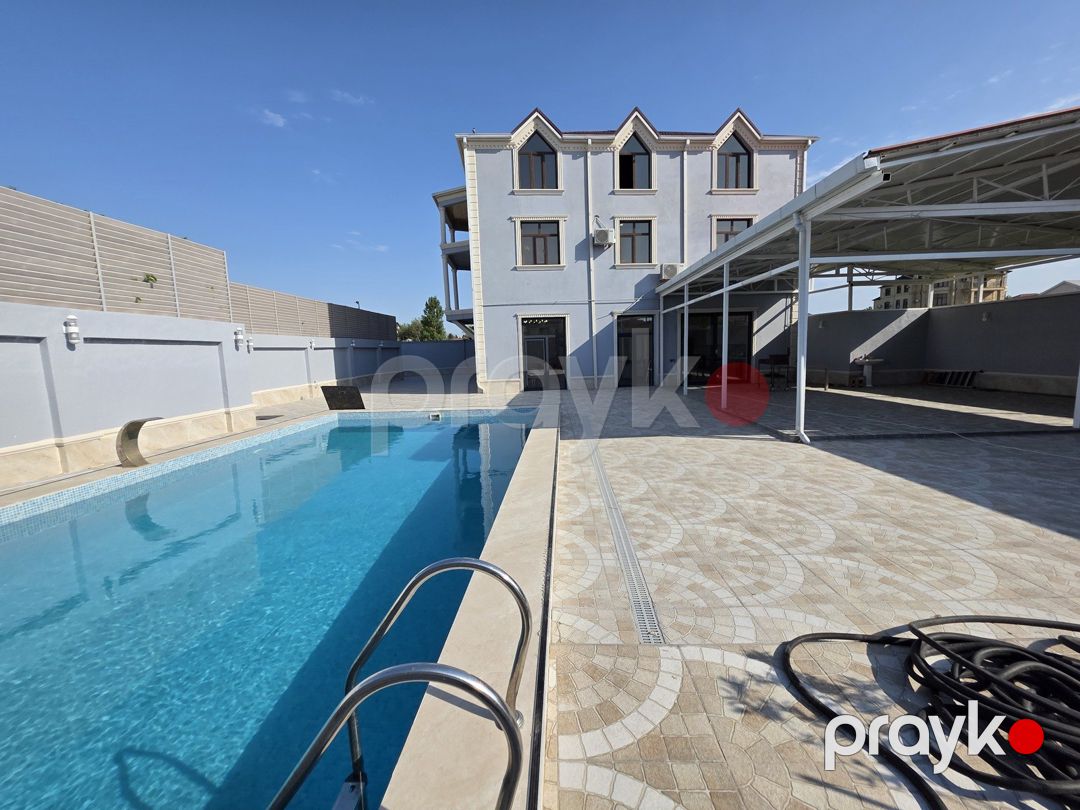 Satılır 8 otaqlı həyət evi/bağ evi 500 m² — Ev, villa, Bakı (3)