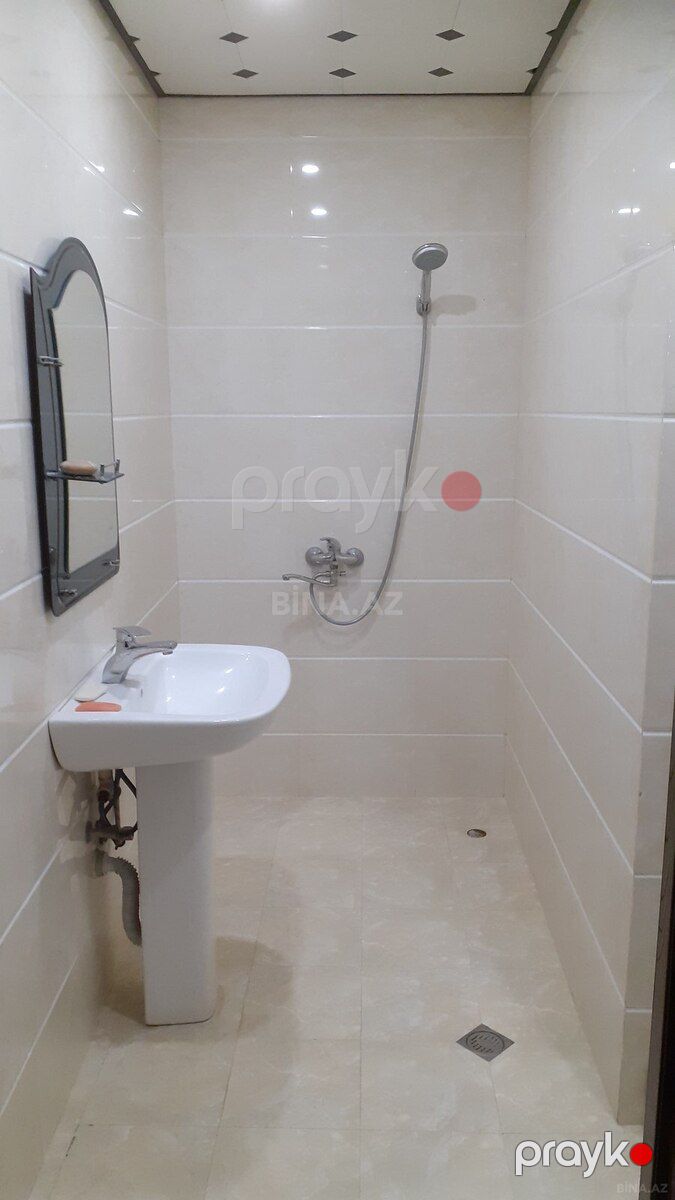 2-otaqlı yeni tikili kirayə verilir, İnşaatçılar m., 70 m² — Mənzil, Bakı (9)