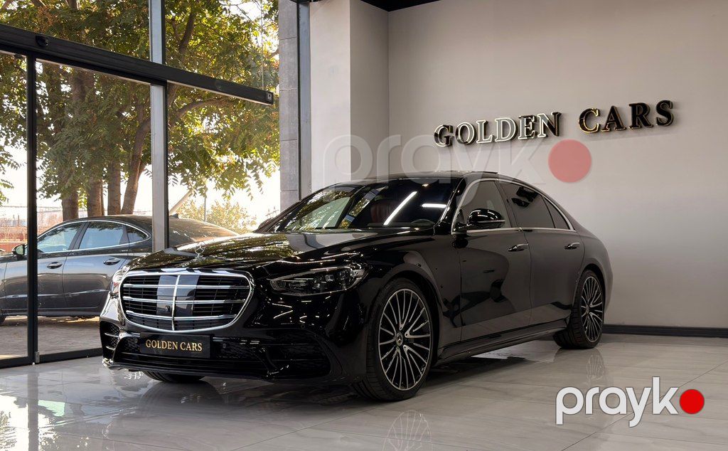 Mercedes S 400 d 4MATIC, 2.9 L, 2021 il, 79 535 km — Avtomobillər, Bakı (2)