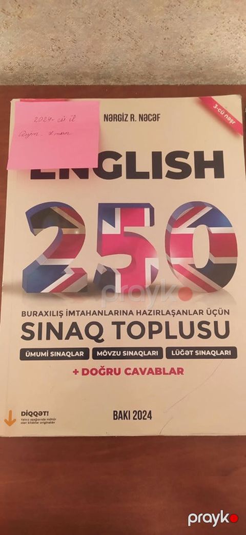 Məhsul: “English 250 – Buraxılış imtahanlarına hazırlaşanlar üçün — Bakı