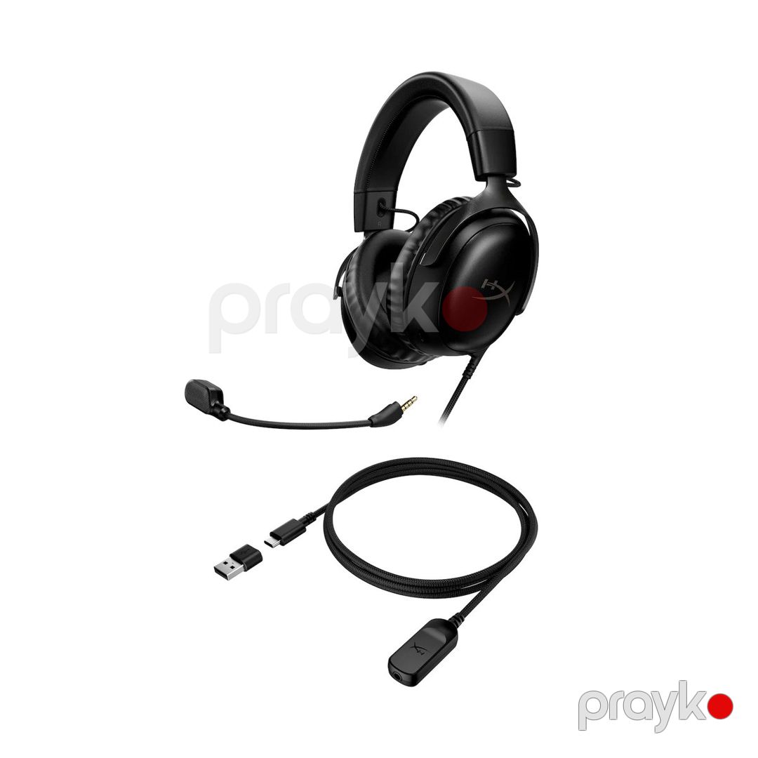 Qulaqlıq "HyperX Cloud III Red" — Səs texnikası, Bakı (6)