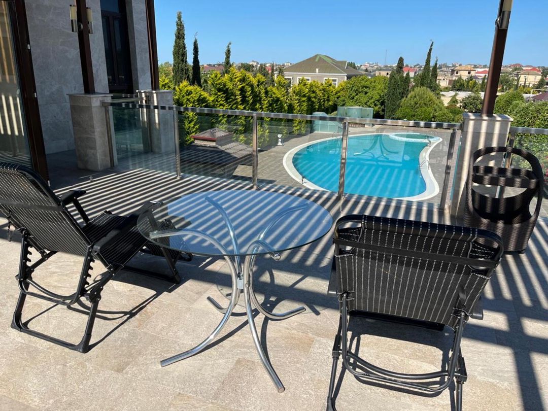 İcarəyə verilir 8 otaqlı həyət evi/bağ evi 800 m² — Ev, villa, Bakı (5)