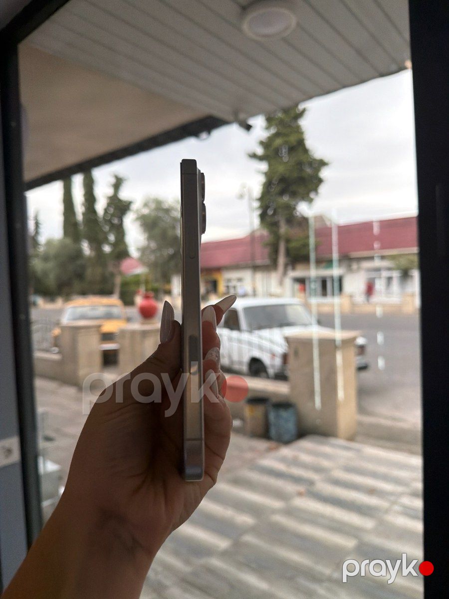 Apple iPhone 16 Pro Max White Titanium 256GB/8GB — Smartfonlar, Göyçay (3)