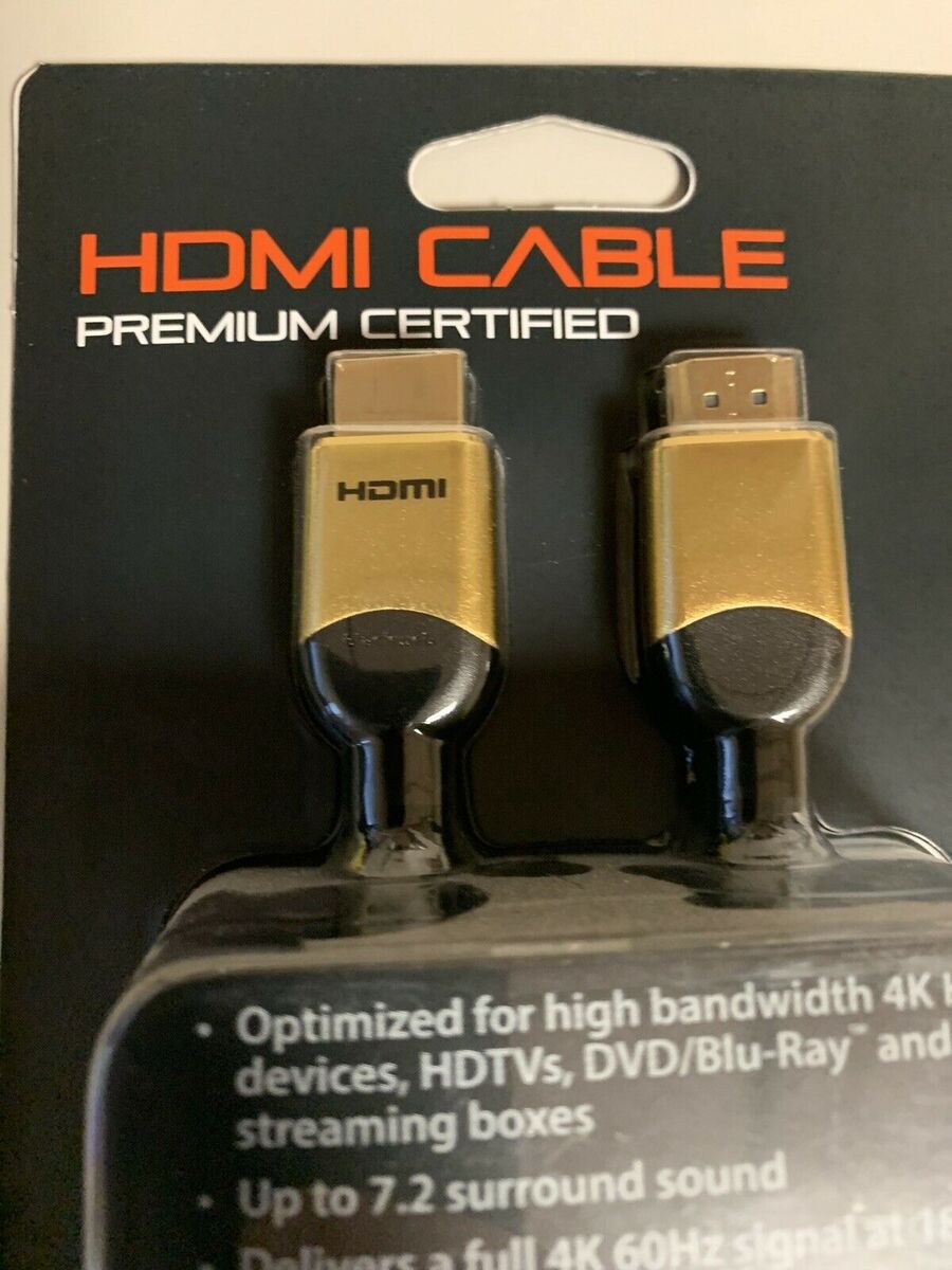 HDMI Premium Sertifikatlı 4K Ultra HD kabeli — Periferik cihazlar, Bakı (4)