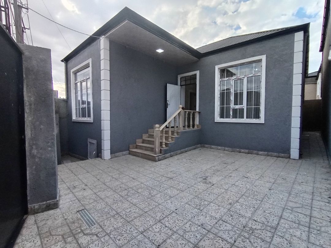 Satılır 3 otaqlı həyət evi/bağ evi 90 m² — Ev, villa, Bakı (2)
