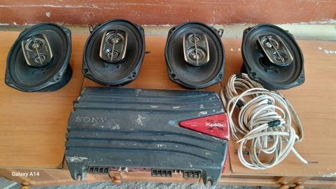 Maşın audio sistemi dəsti Komplekt: - 4 ədəd 6x9 oval koaksial — Göyçay