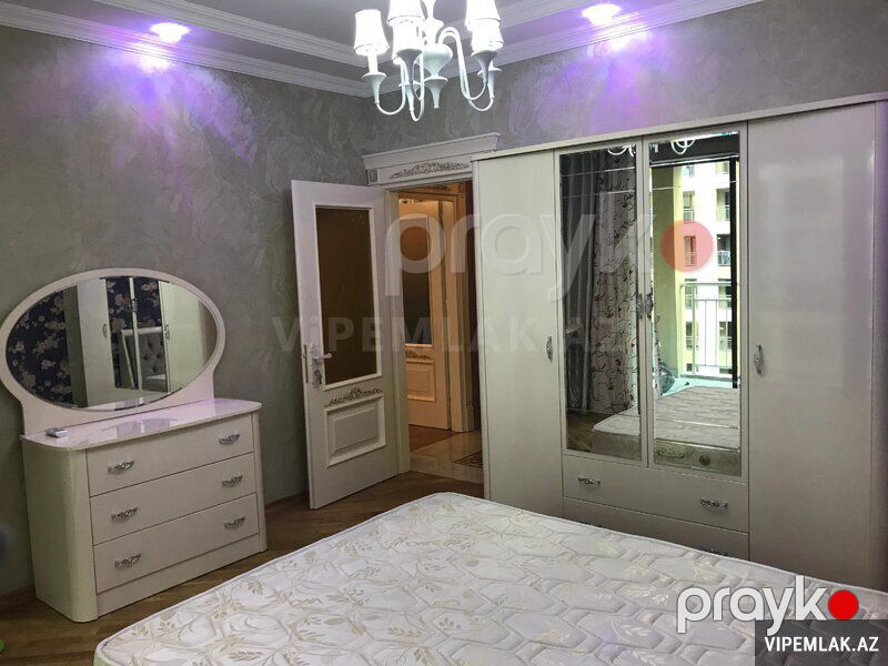 Xətai rayonunda 2 otaqlı Yeni tikili Kirayə verilir, 70 m² — Mənzil, Bakı (5)