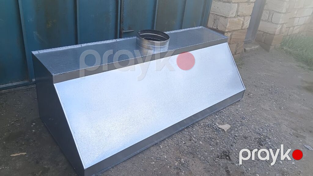 Mətbəx və manqal üçün sinklənmiş metal aspirasiya başlığı - Material — Mətbəx cixartma qapıları və aksesuarları, Saray (6)
