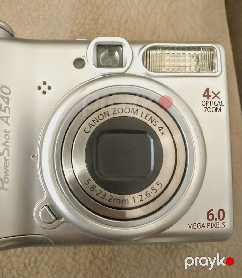 Canon PowerShot A540 rəqəmsal fotoaparat ideal vəziyyətdədi, 2006cı — Fotoaparat, Bakı (2)