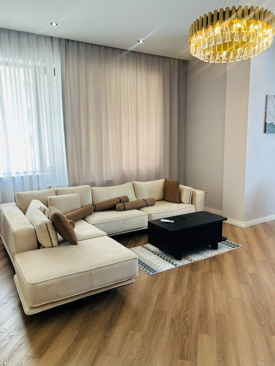 İcarəyə verilir 3 otaqlı yeni tikili 125 m² — Mənzil, Bakı (10)