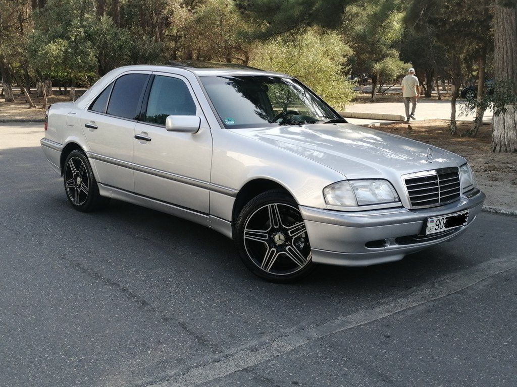 Mercedes C 230, 2.3 L, 1999 il, 333 300 km — Avtomobillər, Sumqayıt (2)