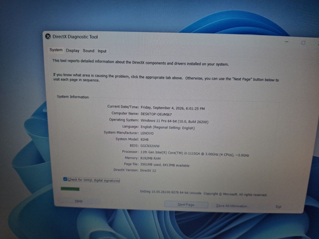 Noutbuk Lenovo I3 11 ci nəsil — Noutbuklar, Bakı (8)