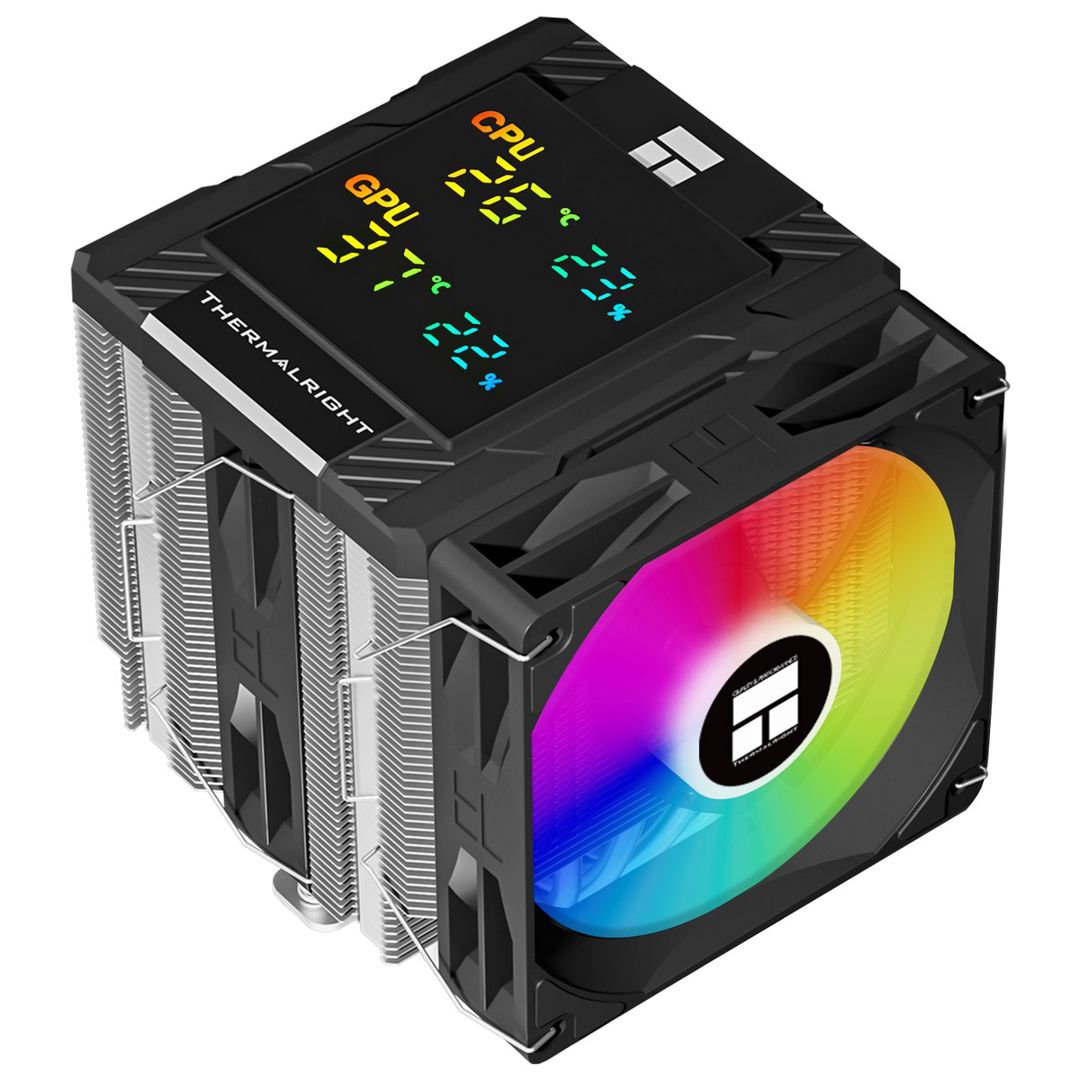 Cpu Cooler thermalrıght assassın peerless 120 dıgıtal argb Black — Kompüterlər və noutbuklar, Bakı (3)