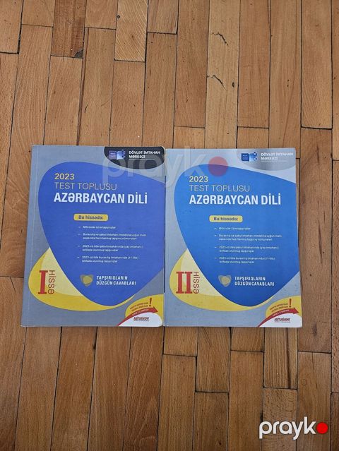 Məhsul: 2023 “Test Toplusu – Azərbaycan dili” (DİM), I hissə və II — Bakı
