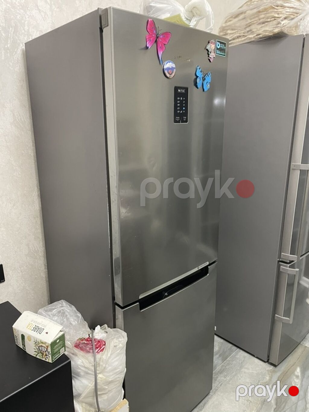 Samsung RB30J3200SS ikiqapılı soyuducu - Rəng: paslanmayan polad — Soyuducular, Digah (7)