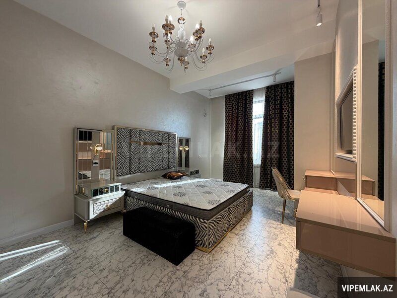 Nərimanov rayonunda 4 otaqlı Yeni tikili Kirayə verilir, 150 m² — Mənzil, Bakı (3)