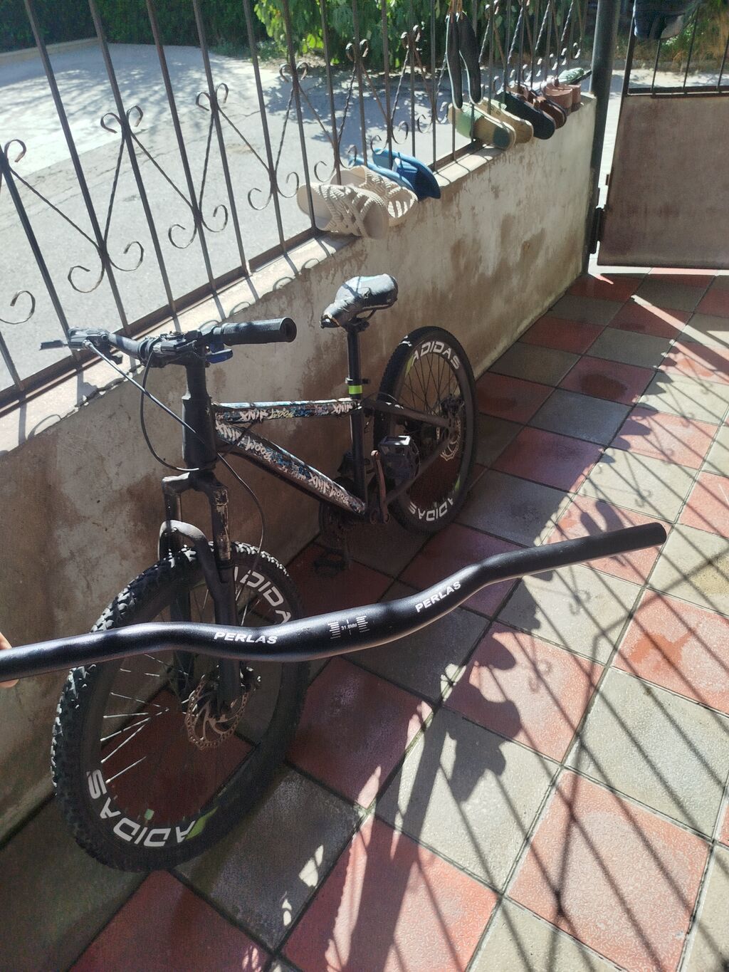 Dağ velosipedi + Perlas sükan borusu Velosiped: - Hardtail tipli dağ — Dağ velosipedləri, Bakı (2)