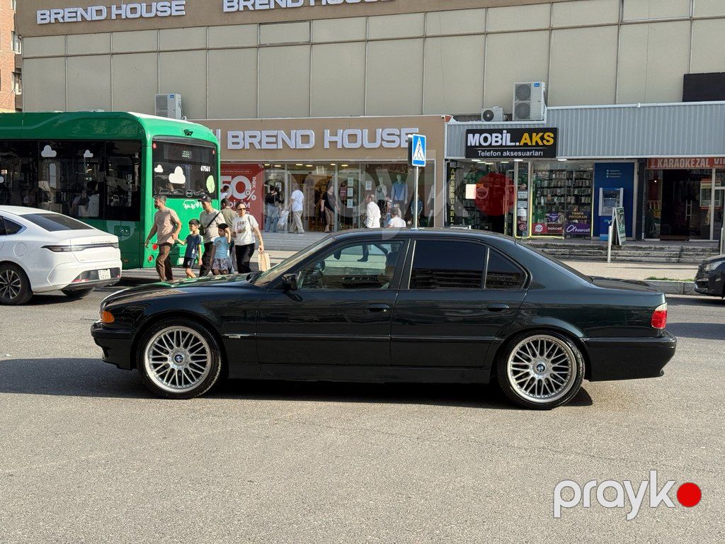 BMW 740, 4.4 L, 1999 il, 210 000 km — Avtomobillər, Bakı (5)