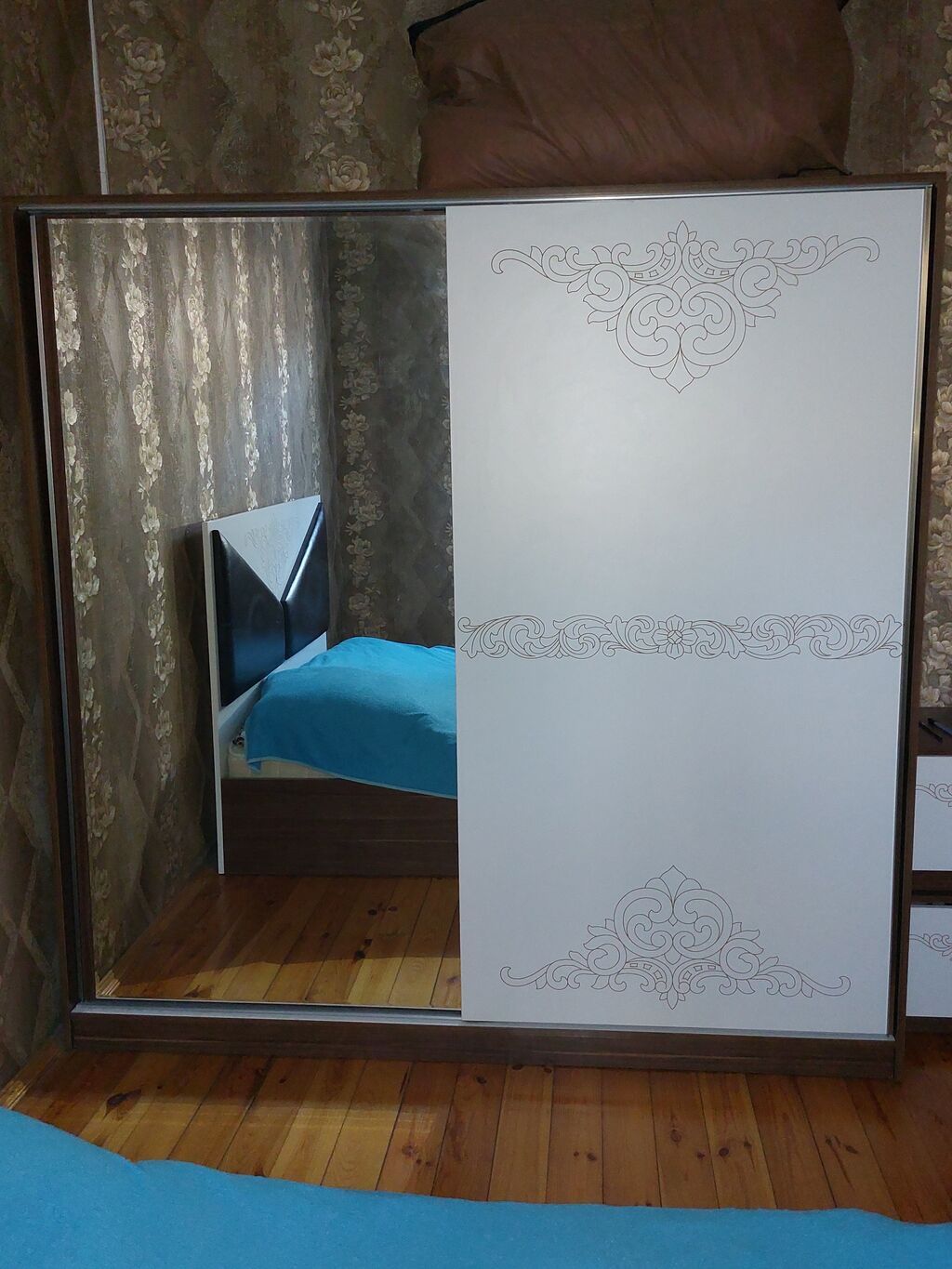 İkinəfərlik çarpayı, Dolab, İşlənmiş — Yataq otağı mobilya dəstləri, Bakı (5)