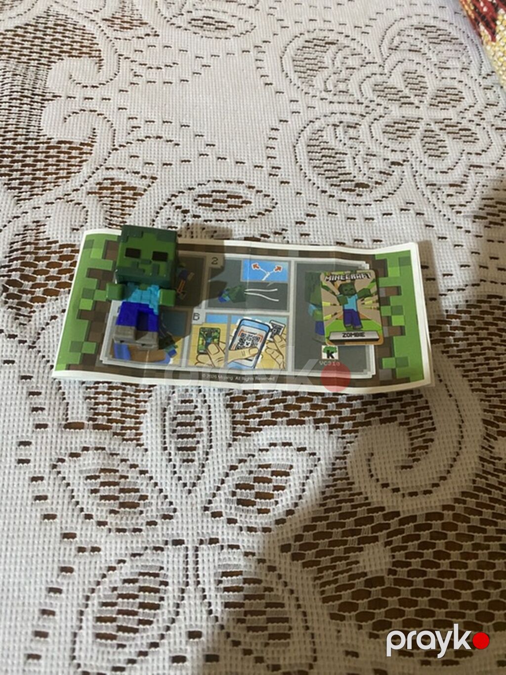 Minecraft temalı mini fiqur – “Zombie” (oyuncaq kolleksiya fiquru) — Oyuncaq figuraları, Bakı