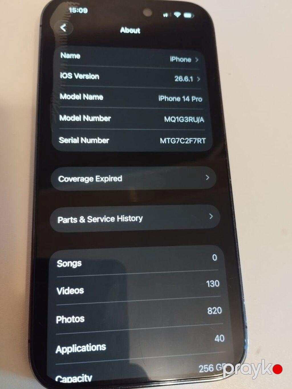 IPhone 14 Pro, 256 GB, Deep Purple, Face ID — Apple iPhone, Mingəçevir (4)
