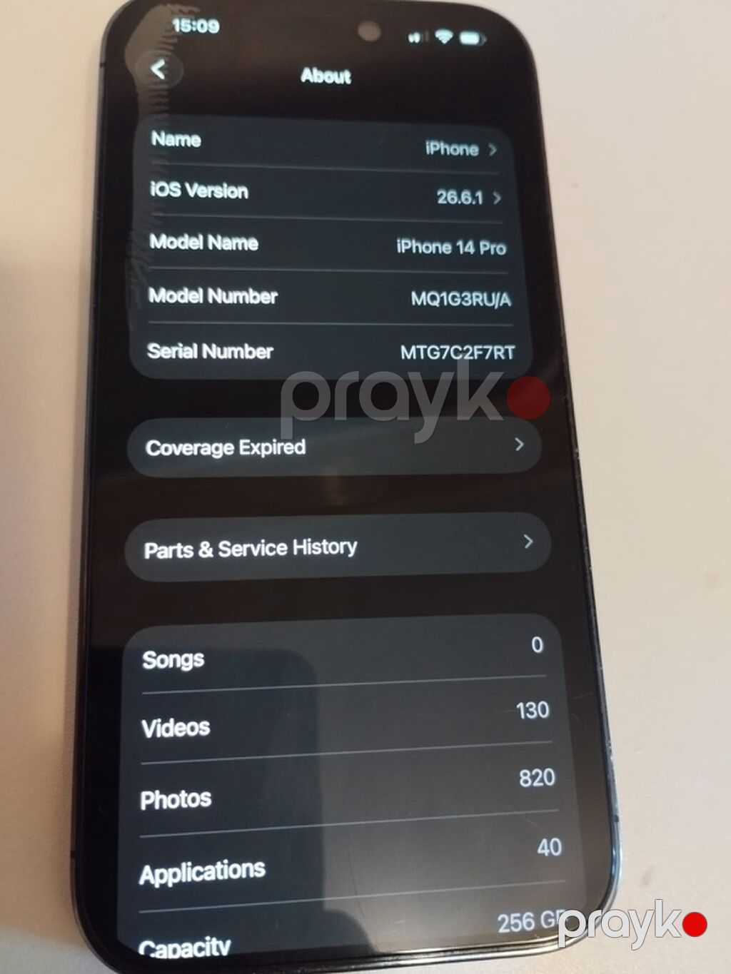 IPhone 14 Pro, 256 GB, Deep Purple, Face ID — Apple iPhone, Mingəçevir (4)
