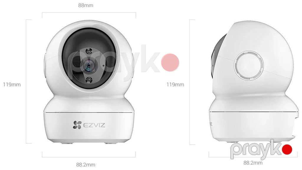 IP videokamera "Ezviz CS-C6N" — Ağıllı ev və təhlükəsizlik, Bakı (4)