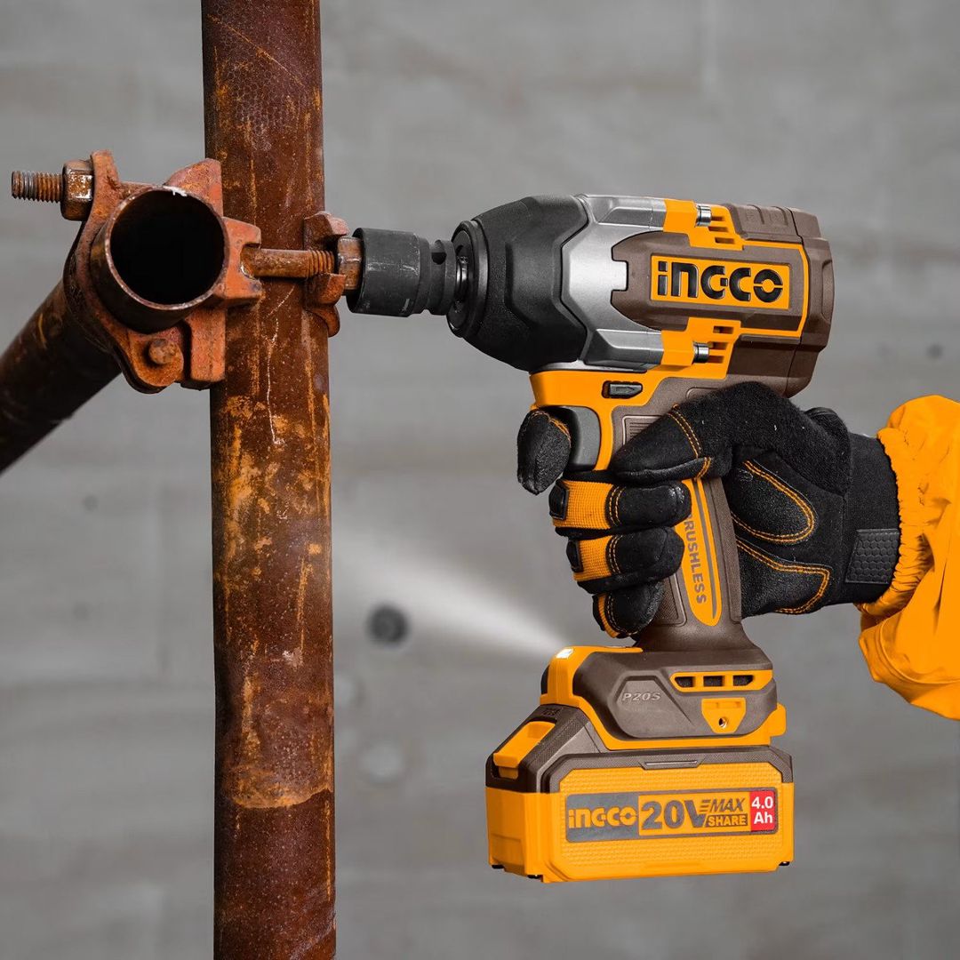 Ingco CIWLI2085 akkumulyatorlu zərbəli qaykaaçan 20V 850Nm — Təmir və inşaat, Bakı (4)