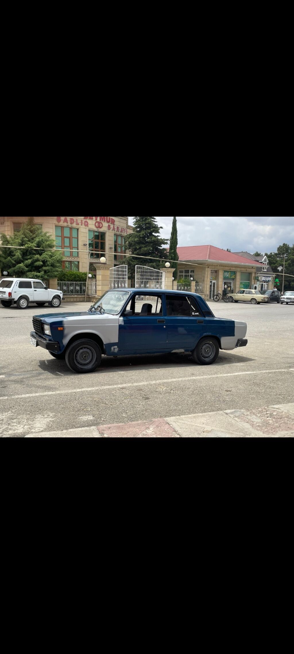 Model: Lada vaz (VAZ 2107) sedan Kuzov: 4 qapı, mavi rəng, bəzi — Avtomobillər, Bakı (2)