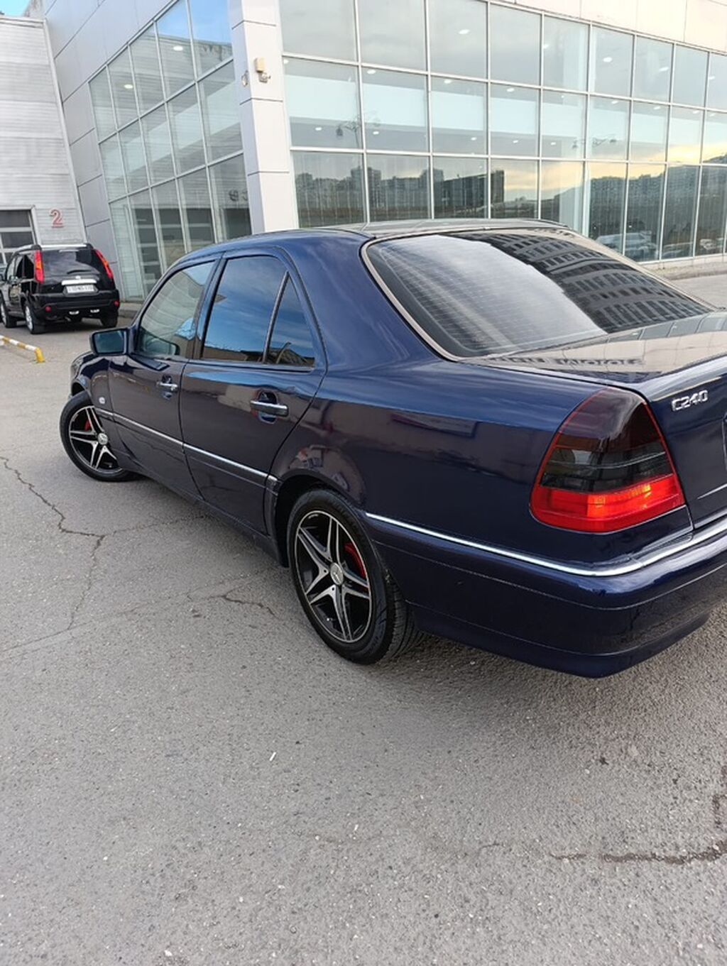 Mercedes-Benz C240 sedan - Kuzov: 4 qapılı sedan, tünd mavi rəng — Avtomobillər, Lənkəran (2)