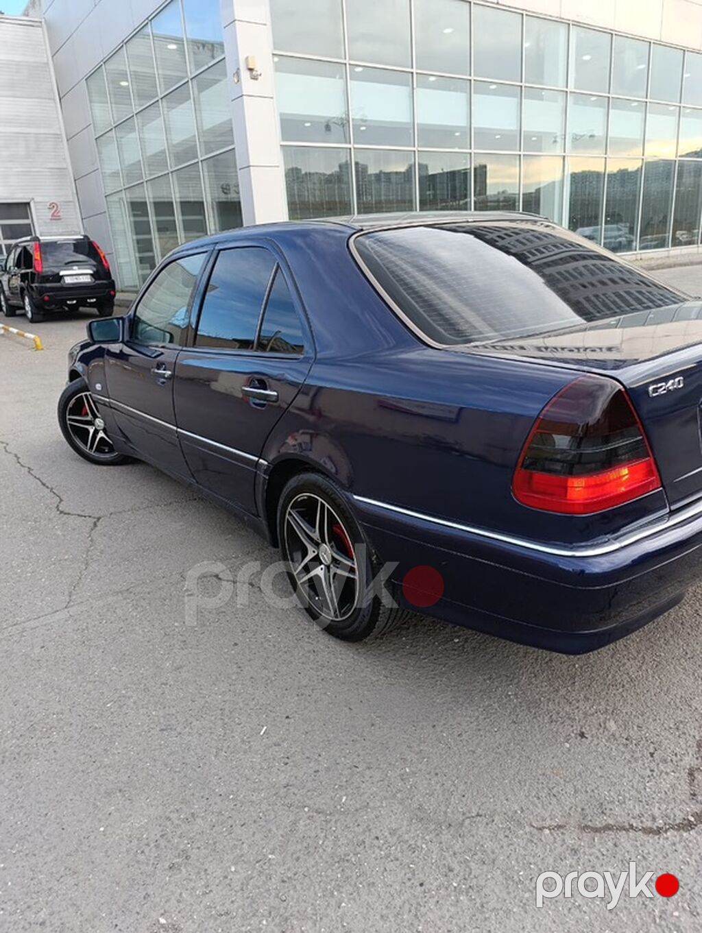 Mercedes-Benz C240 sedan - Kuzov: 4 qapılı sedan, tünd mavi rəng — Avtomobillər, Lənkəran (2)