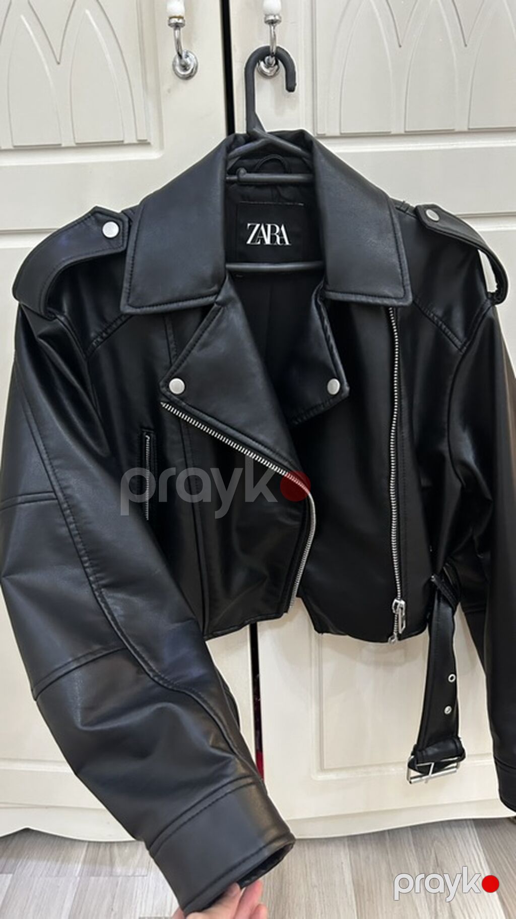 Dəri kurtka, Zara, XS — Jaketlər, Bakı (5)