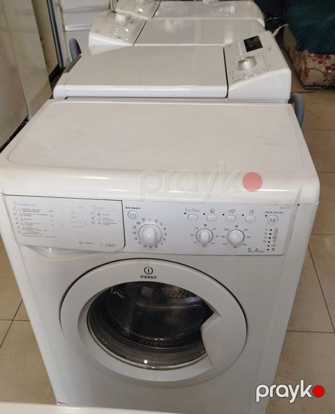 Indesit önyükləməli paltaryuyan maşın - Ön yükləmə, klassik ağ korpus — Bakı