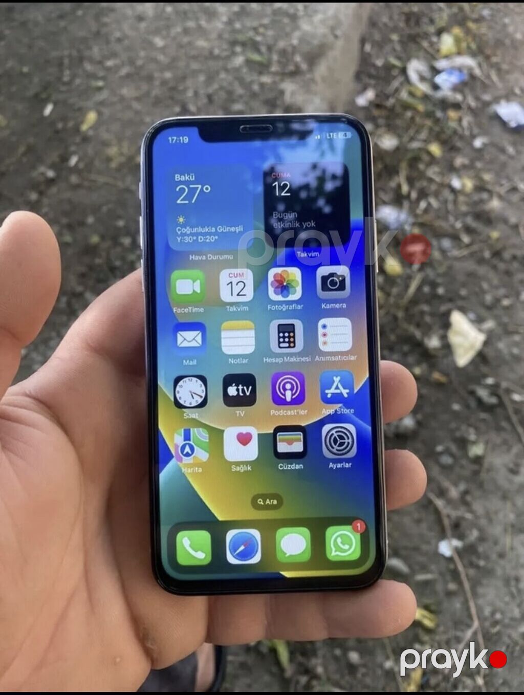 IPhone X, 256 GB, Zəmanət, Face ID, Sənədlərlə — Apple iPhone, Bakı