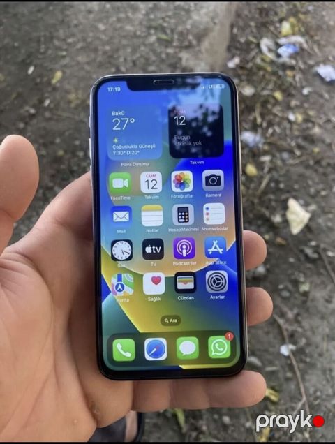 IPhone X, 256 GB, Zəmanət, Face ID, Sənədlərlə — Bakı