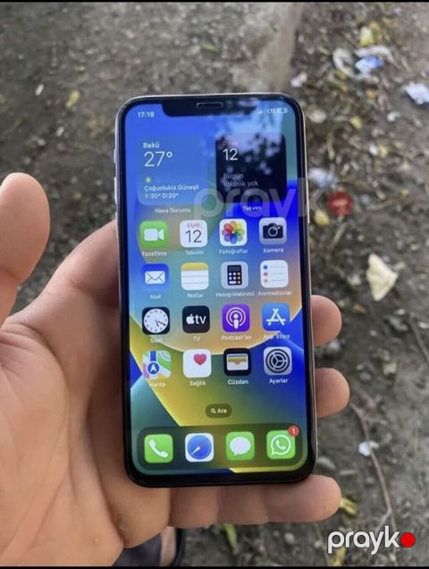IPhone X, 256 GB, Zəmanət, Face ID, Sənədlərlə — Bakı