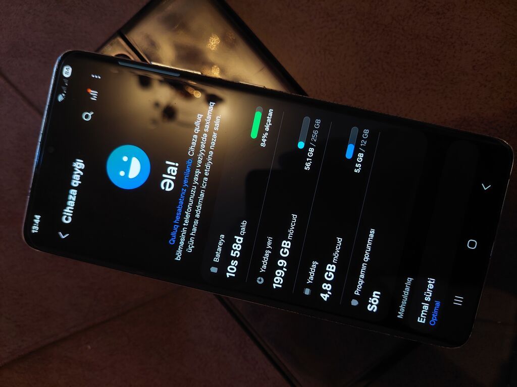 Samsung Galaxy S21 Ultra, 256 GB, rəng - Gümüşü, Sensor, Barmaq izi, Simsiz şarj — Samsung, Bakı (3)