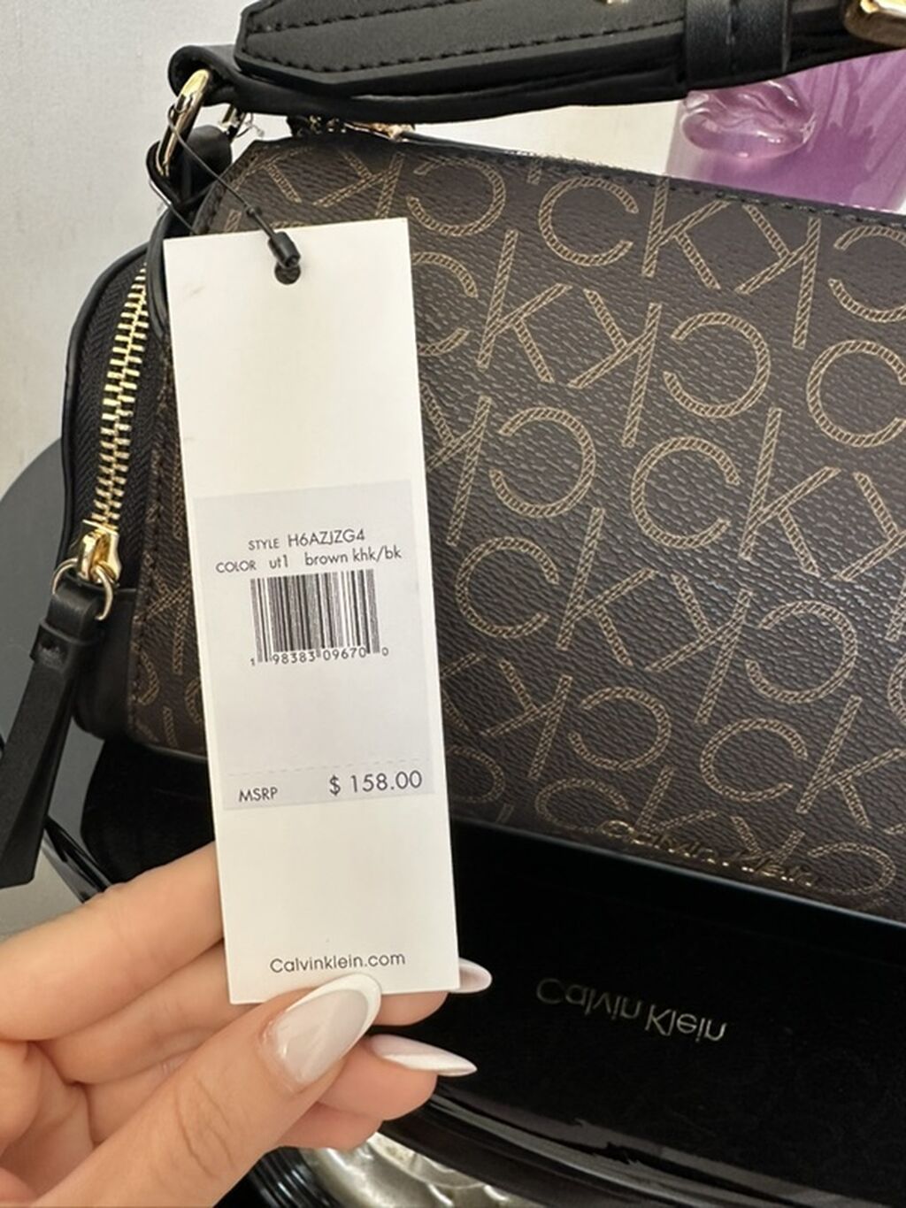 Orijinal Calvin Klein canta, Amerikadan alinib, etiket qiymeti 158$ — Çantalar, çamadanlar, cüzdanlar, Bakı (2)