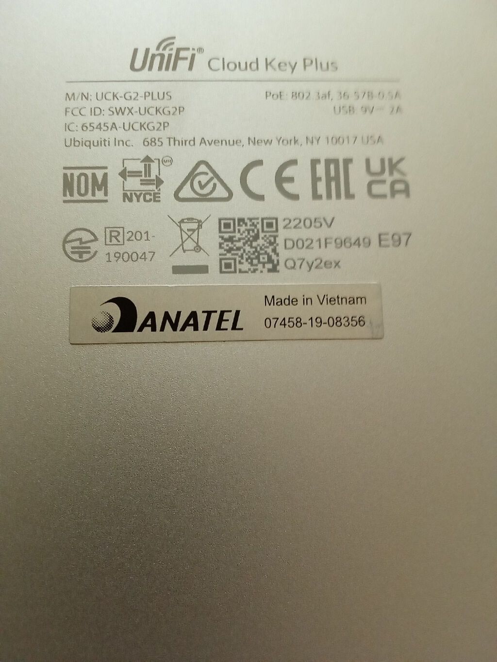Ubiquiti UniFi Cloud Key Gen2 Plus (UCK-G2-PLUS) Ubiquiti UniFi Cloud — Şəbəkə və server avadanlığı, Bakı (4)