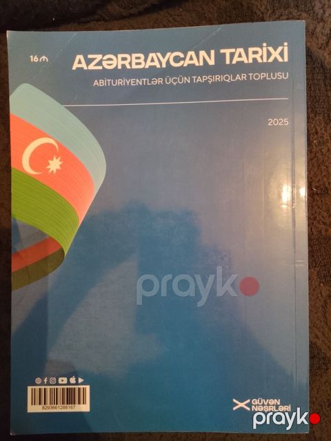 Məhsul: “Azərbaycan Tarixi – Abituriyentlər üçün tapşırıqlar toplusu — Bakı