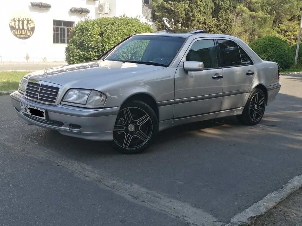 Mercedes C 230, 2.3 L, 1999 il, 333 300 km — Avtomobillər, Sumqayıt (3)