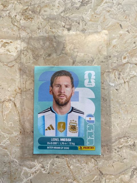 Panini Messi kartı — Bakı