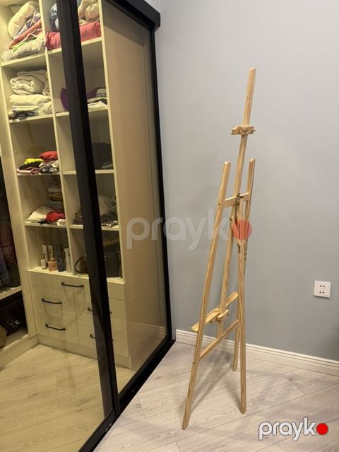 Taxta rəsm molberti - Material: yüngül və davamlı təbii ağac - Tip — Bakı