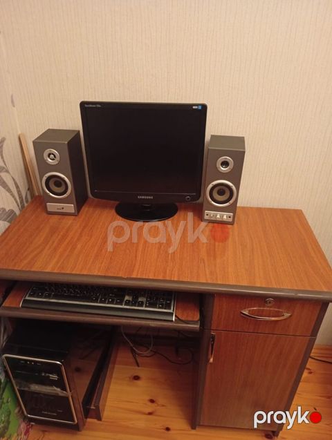 Kompyuter dəsti – masa ilə birlikdə Tərkib: - Samsung SyncMaster LCD — Mehdiabad