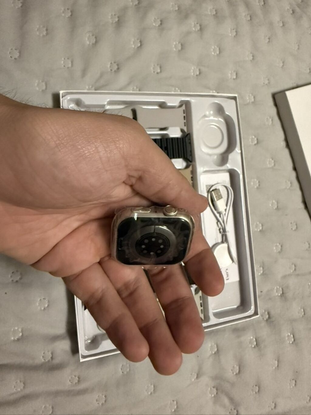 Yeni, Smart saat, Sensor ekran, rəng - Qara — Ağıllı saatlar, Bakı (4)