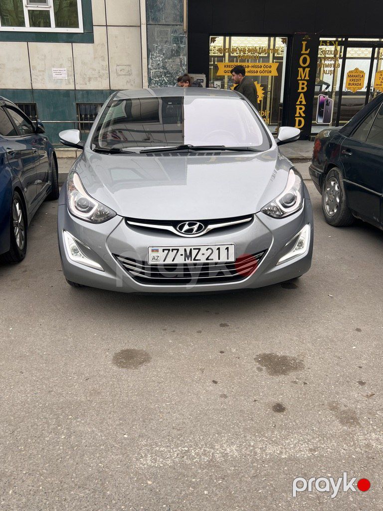 Hyundai Avante, 1.6 L, 2015 il, 129 000 km — Avtomobillər, Bakı (6)