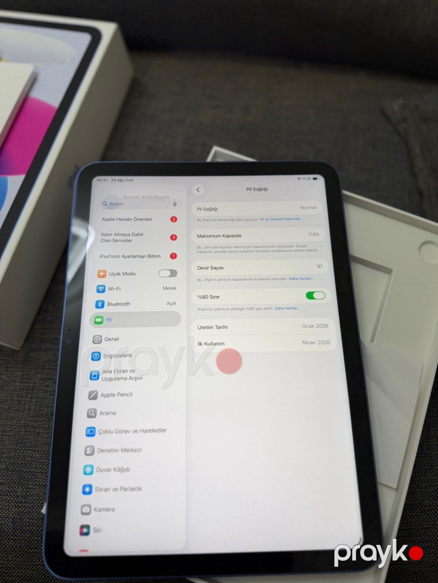 iPad (2025) Blue 128GB — Planshetlər, Bakı (8)