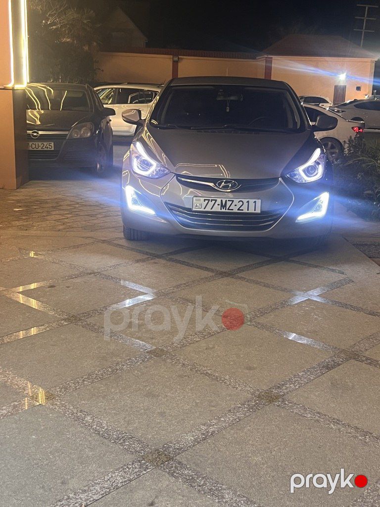 Hyundai Avante, 1.6 L, 2015 il, 129 000 km — Avtomobillər, Bakı (7)